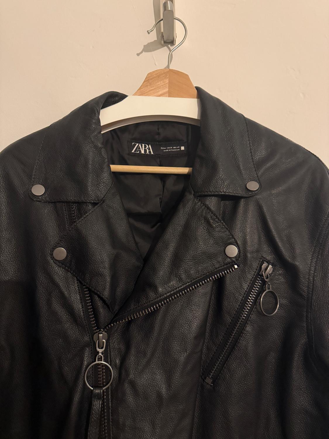 ΔΕΡΜΑΤΙΝΟ ΜΠΟΥΦΑΝ BIKER OVERSIZE - Image 2
