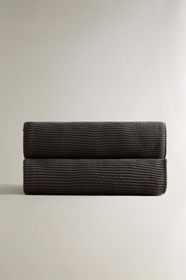 Zara CHILDREN’S COTTON BLANKET - Anthracite grey