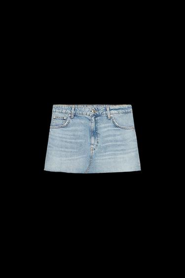 DENIM-MINIROCK TRF - Hellblau von Zara - Bild 0