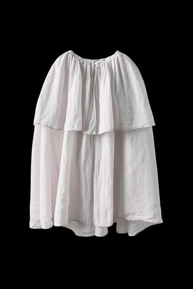 2–10 JAHRE/ CAPE AUS 100 % RAMIE – LIMITED EDITION - Perlgrau von Zara
