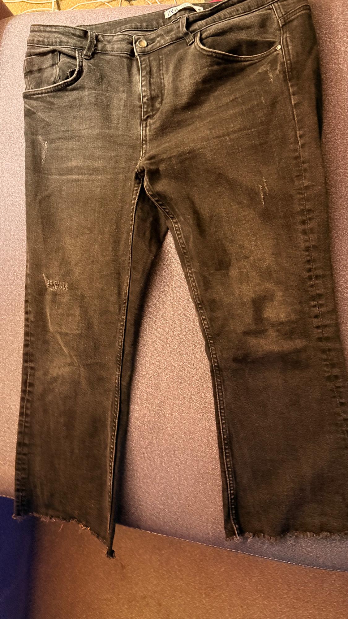 Z1975 MID-RISE MINI FLARED SKINNY JEANS