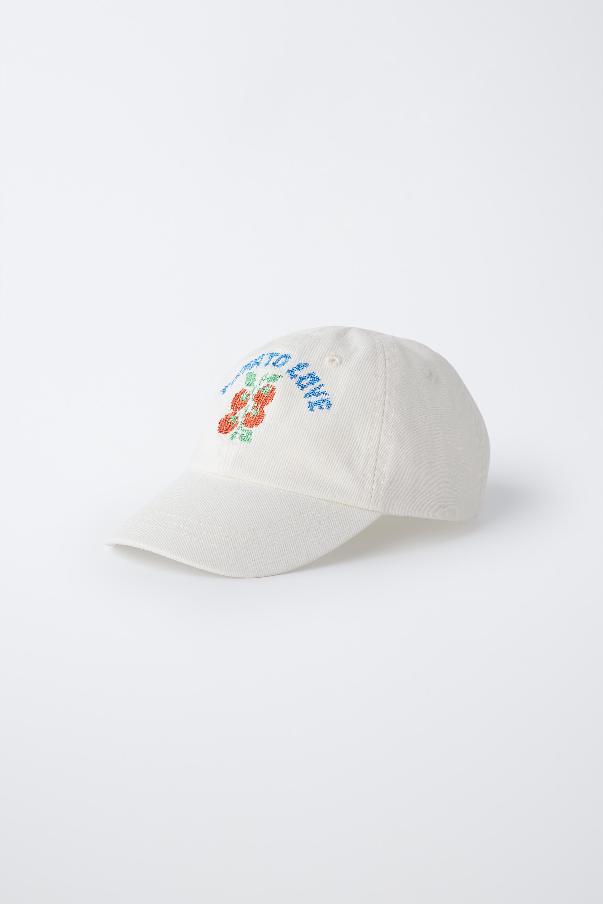 CASQUETTE BRODERIE TOMATE