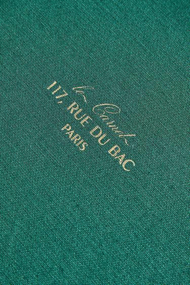 CAHIER VERT COUVERTURE RIGIDE RUE DU BAC - Vert de Zara - Image 4