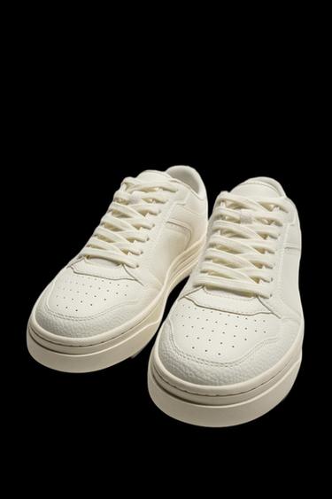 Zara RETRO STYLE SNEAKERS - White