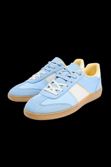 ZAPATILLAS DEPORTIVAS COLORES - Azul de Zara