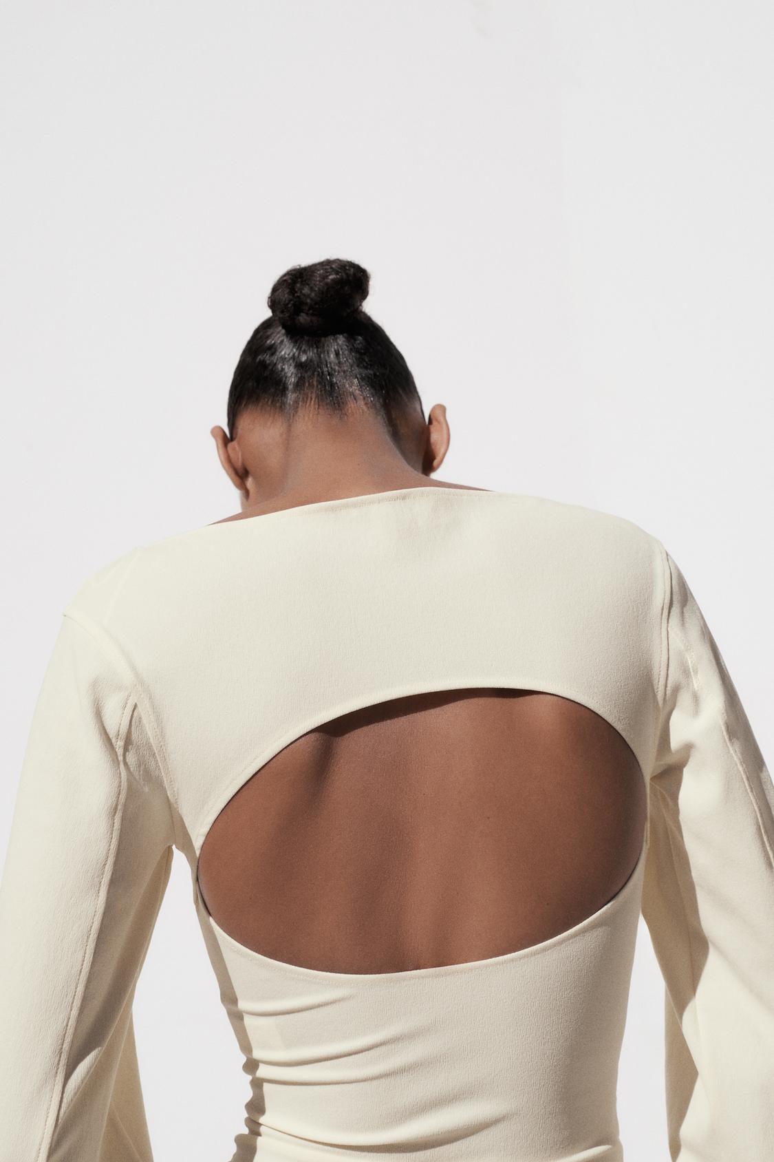 CUT-OUT BODYSUIT