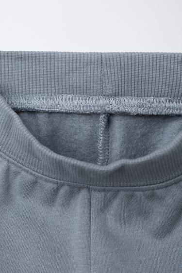 Zara SWEATSHIRT AND JOGGER SET WITH BRUSHED INTERIOR - Cornflower blue