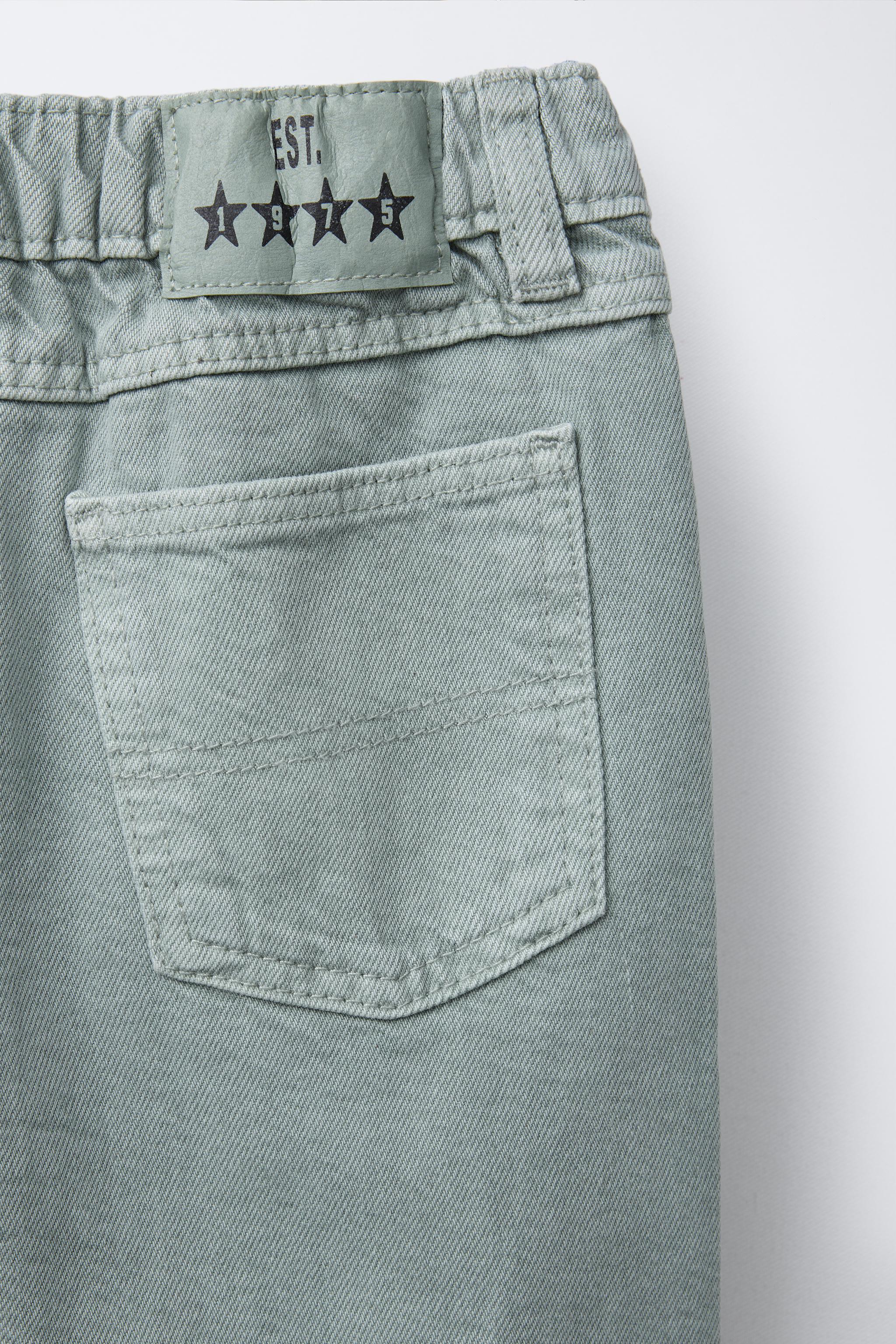 新品Tie.me doublezip pleated onepiece GRAY PLEATED BAGGY TWILL PANTS - Pearl gray | ZARA United States