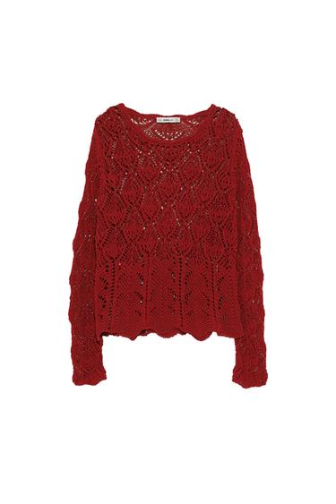 OPENWORK SWEATER