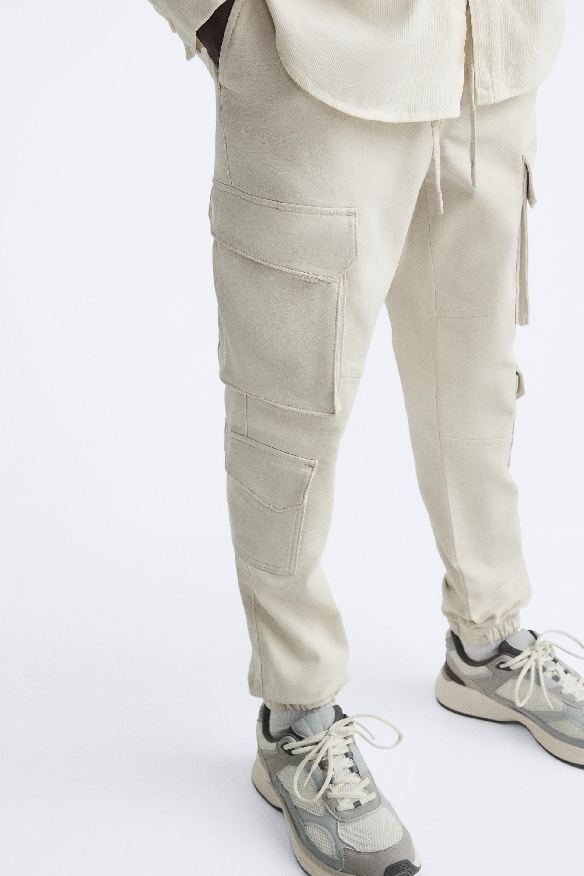 Pantalón cargo hombre beige UPF50 - Jeans y Pantalones