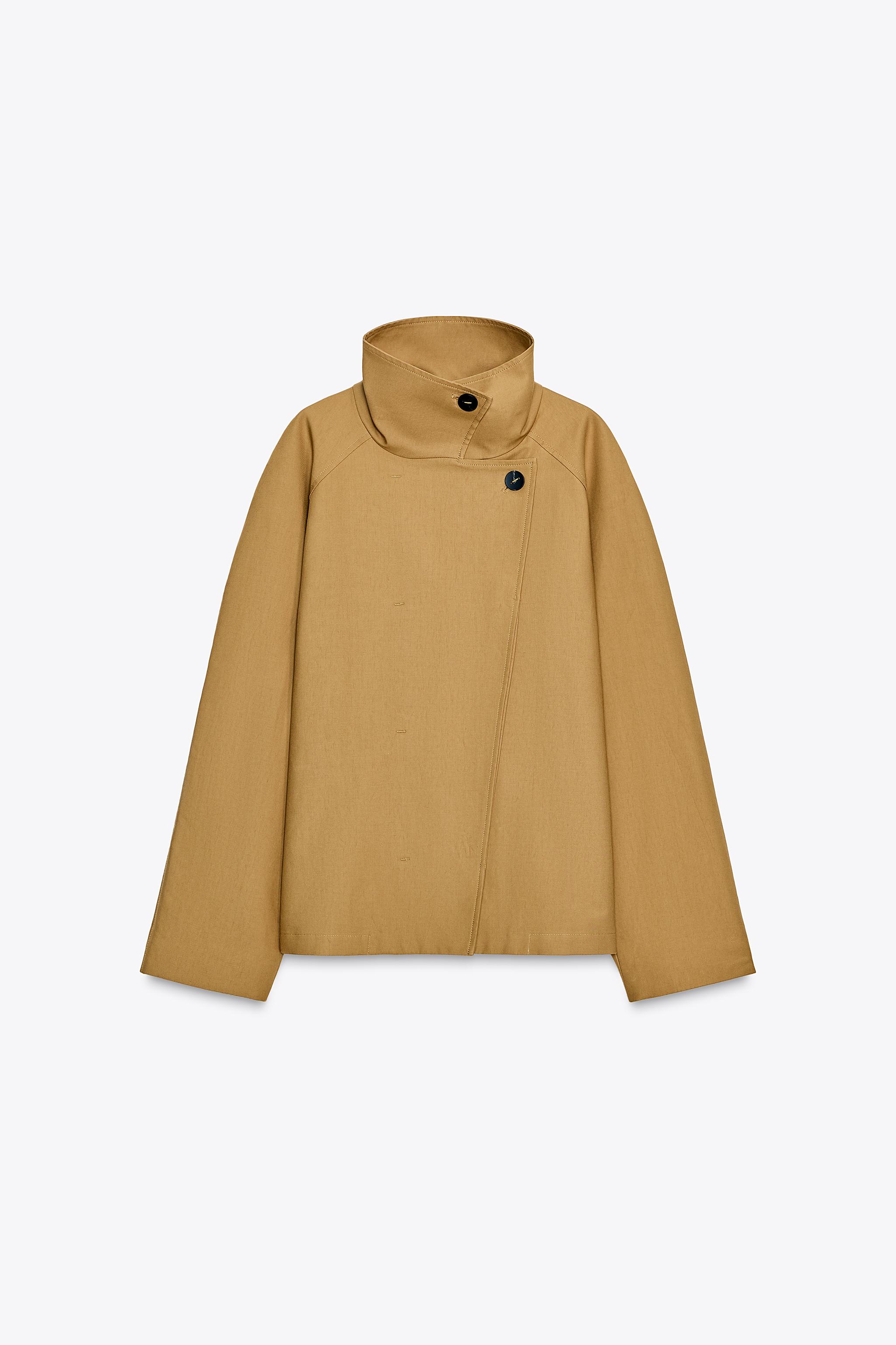 ジャケット・アウター OVER SHORT TRENCH COAT 2 WATER REPELLENT SHORT TRENCH COAT ZW COLLECTION - Beige