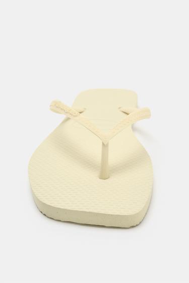 HAVAIANAS ® x ZARA SANDALS - Ecru White by Zara - Image 3