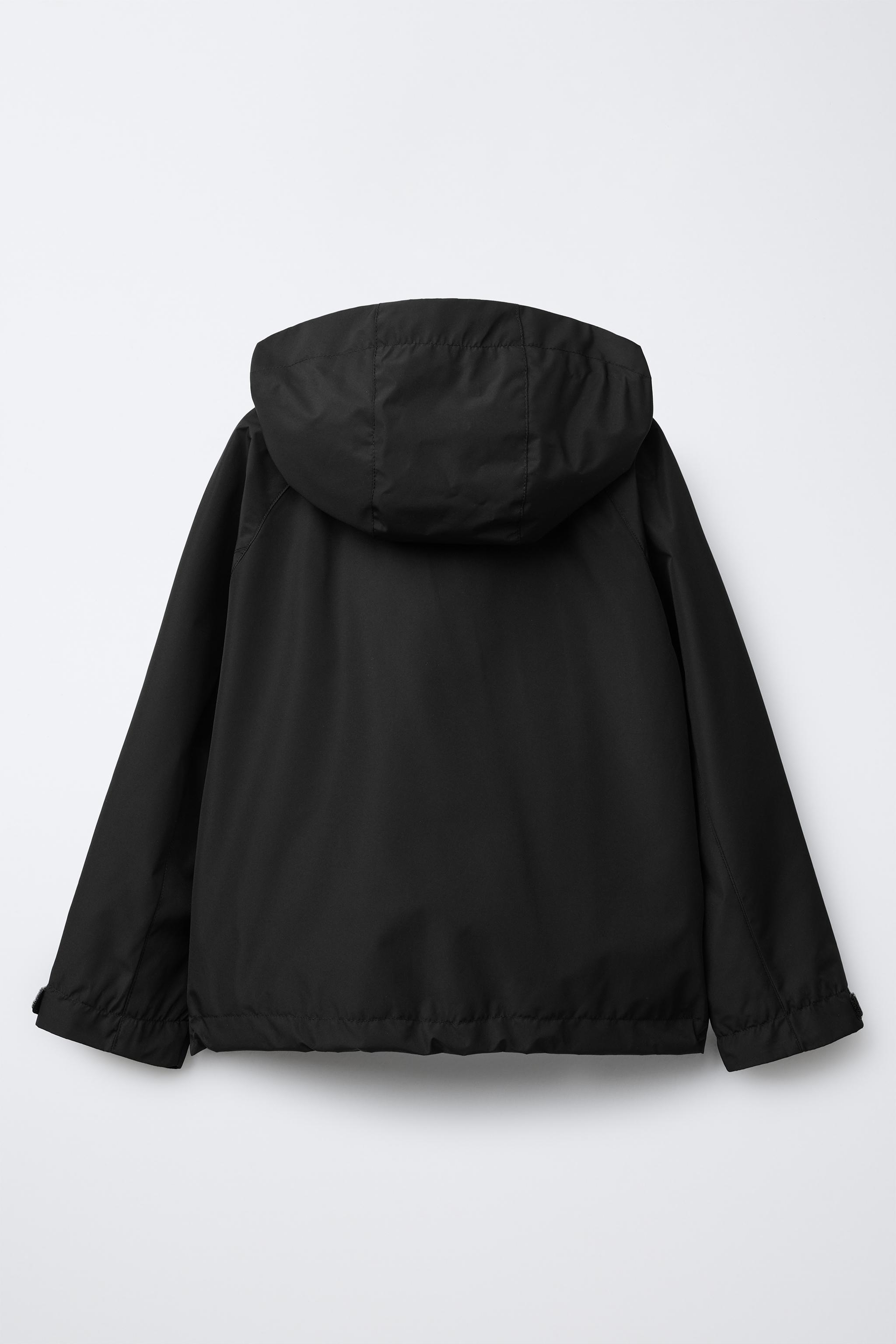 LIGHTWEIGHT HOODED WATER-REPELLENT JACKET - Turquoise | ZARA LIGHTWEIGHT HOODED WATER-REPELLENT JACKET - Turquoise | ZARA