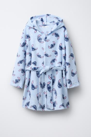 AGES 6-14 / LILO & STITCH © DISNEY FLEECE ROBE - Blue by Zara - Image 0