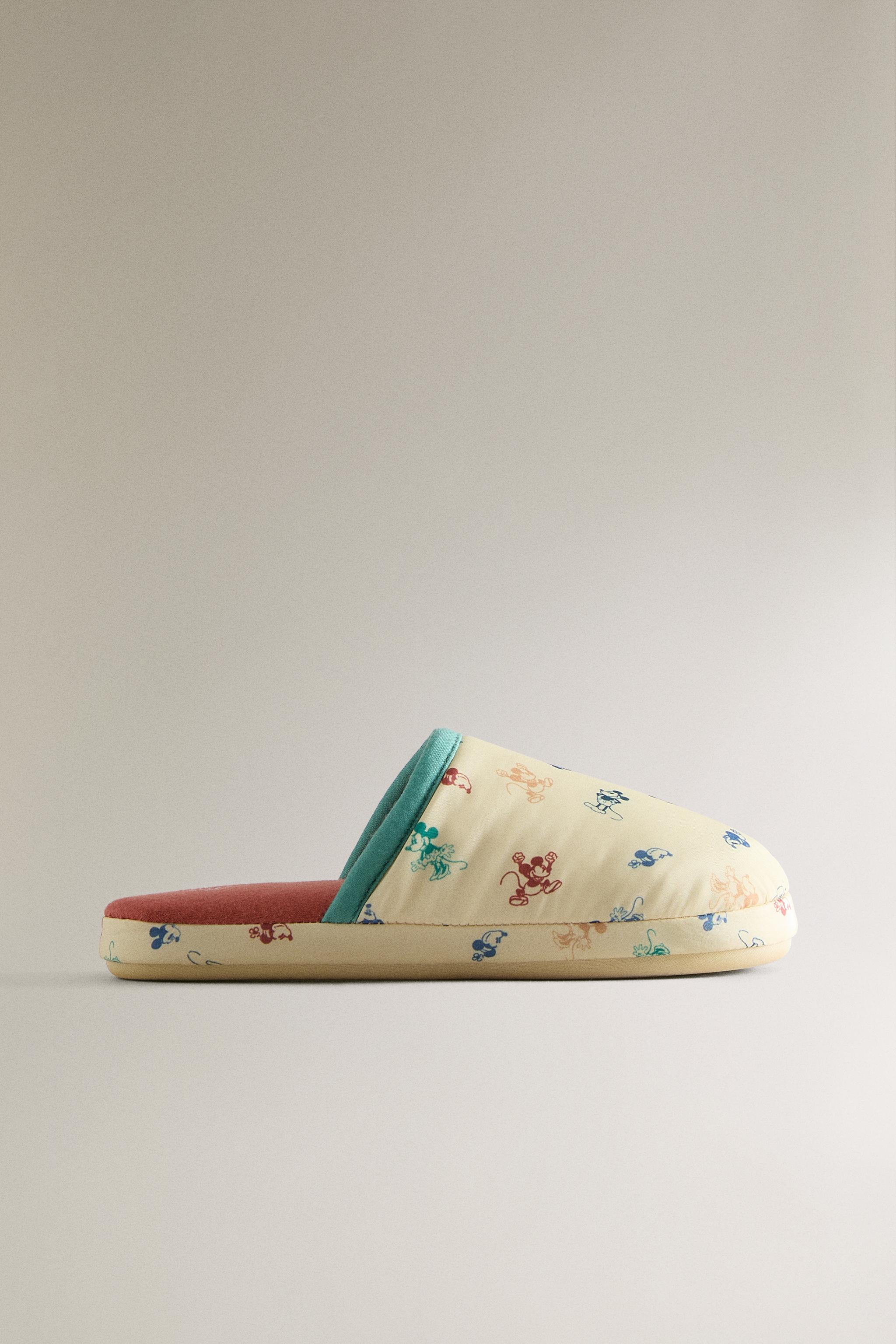 KIDS’ MICKEY & MINNIE ©DISNEY MULE SLIPPERS