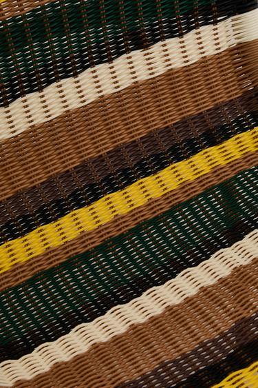 CHAISE TRESSÉE MULTICOLORE - rayures de Zara - Image 5