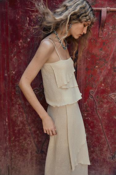 CHOKER NECKLACE WITH SPARKLES - Silver by Zara