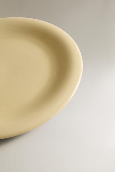ASSIETTE PLATE GRÈS ÉMAILLÉ - Crème de Zara - Image 2