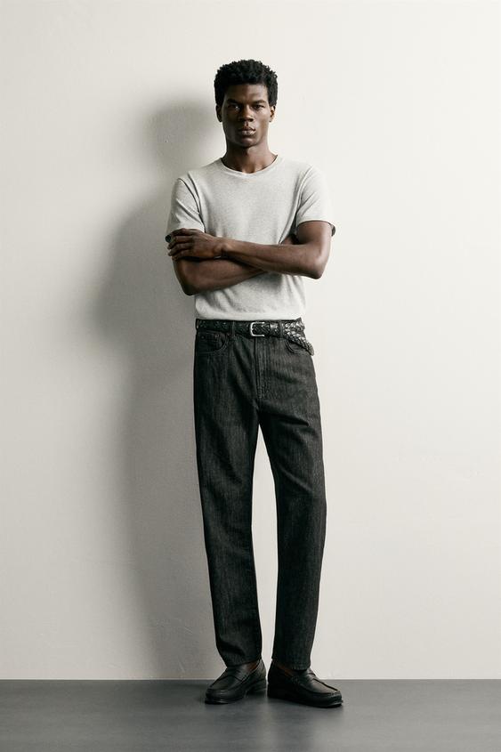 Мужские джинсы Zara Lightweight Regular Fit, цвет: Угольный серый