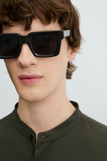 SQUARE SUNGLASSES - Black by Zara - Image 2