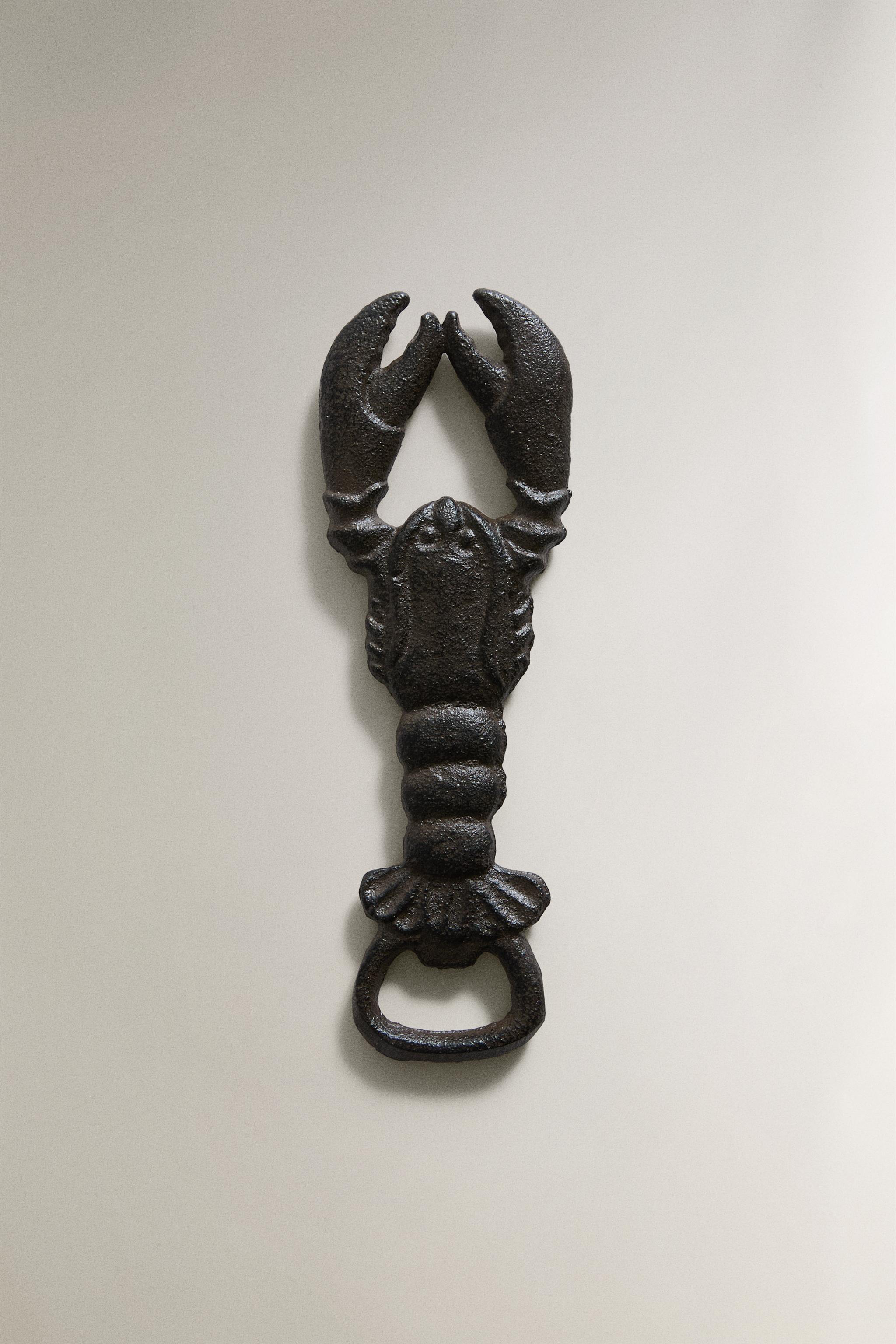 Zara CAST IRON LOBSTER BOTTLE OPENER