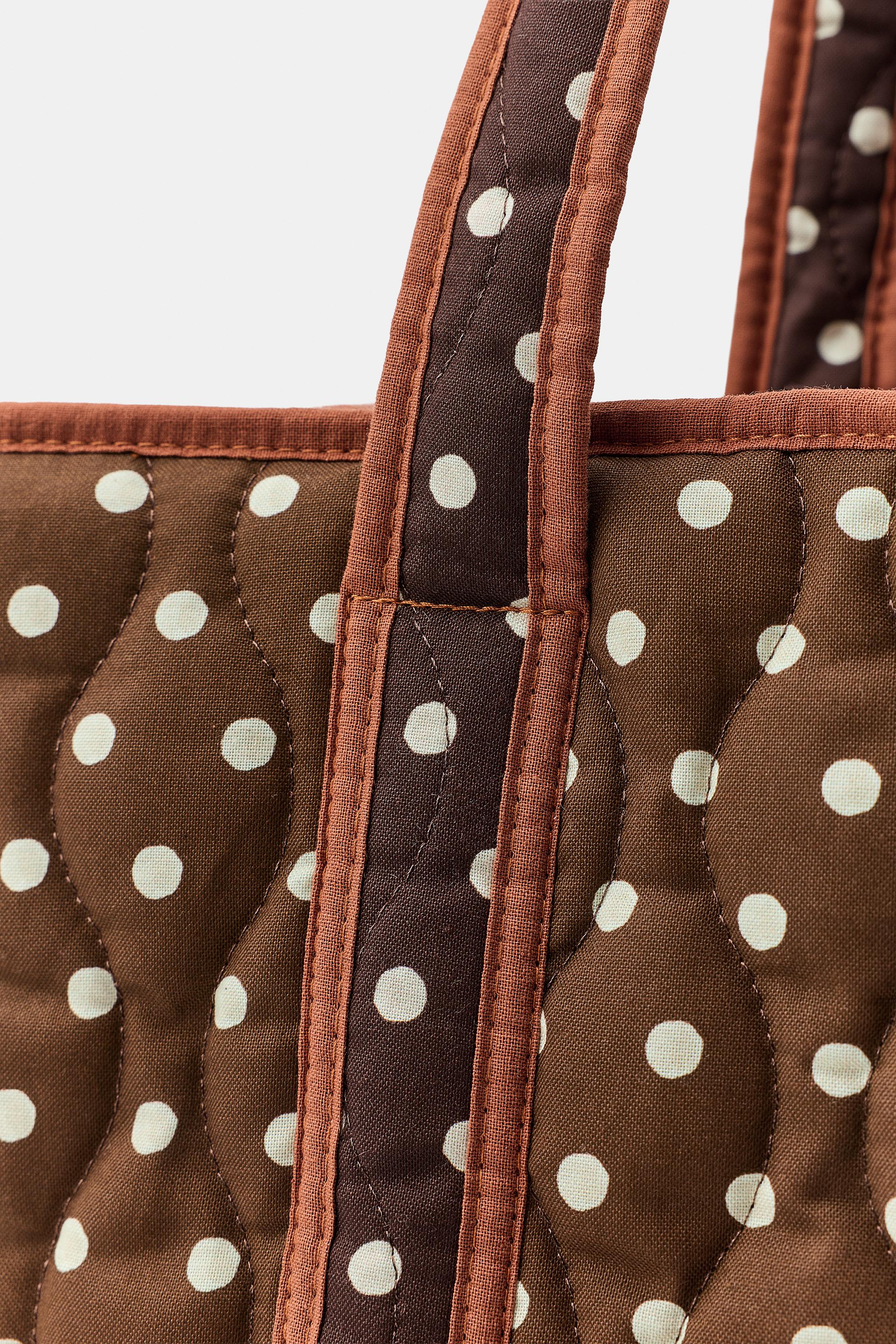 POLKA DOT QUILTED BAG