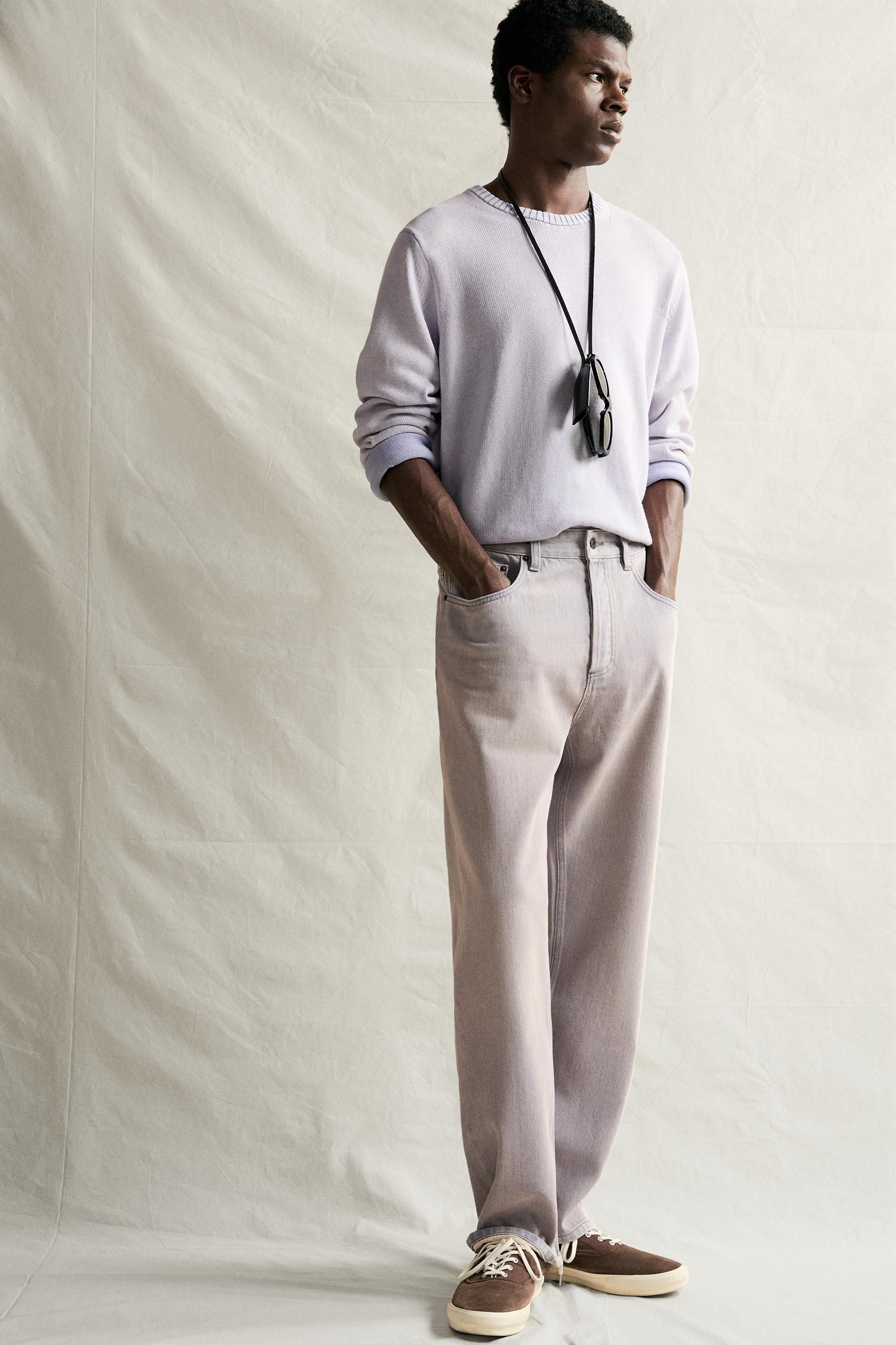 RELAXED ANKLE FIT JEANS