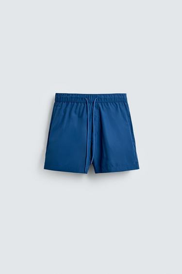 Zara LONG SWIMSUIT - Bluish