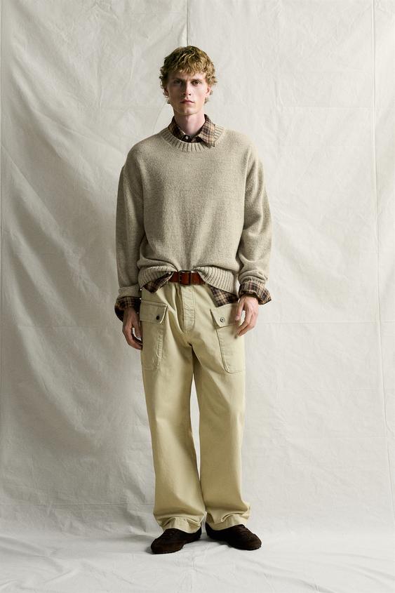 TWISTED YARN STRUCTURE JUMPER - Mint by Zara - Image 0