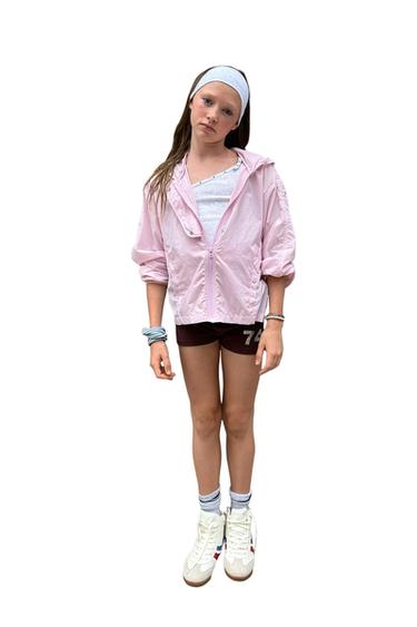 CHUBASQUERO CAPUCHA WATER REPELLENT - Rosa de Zara