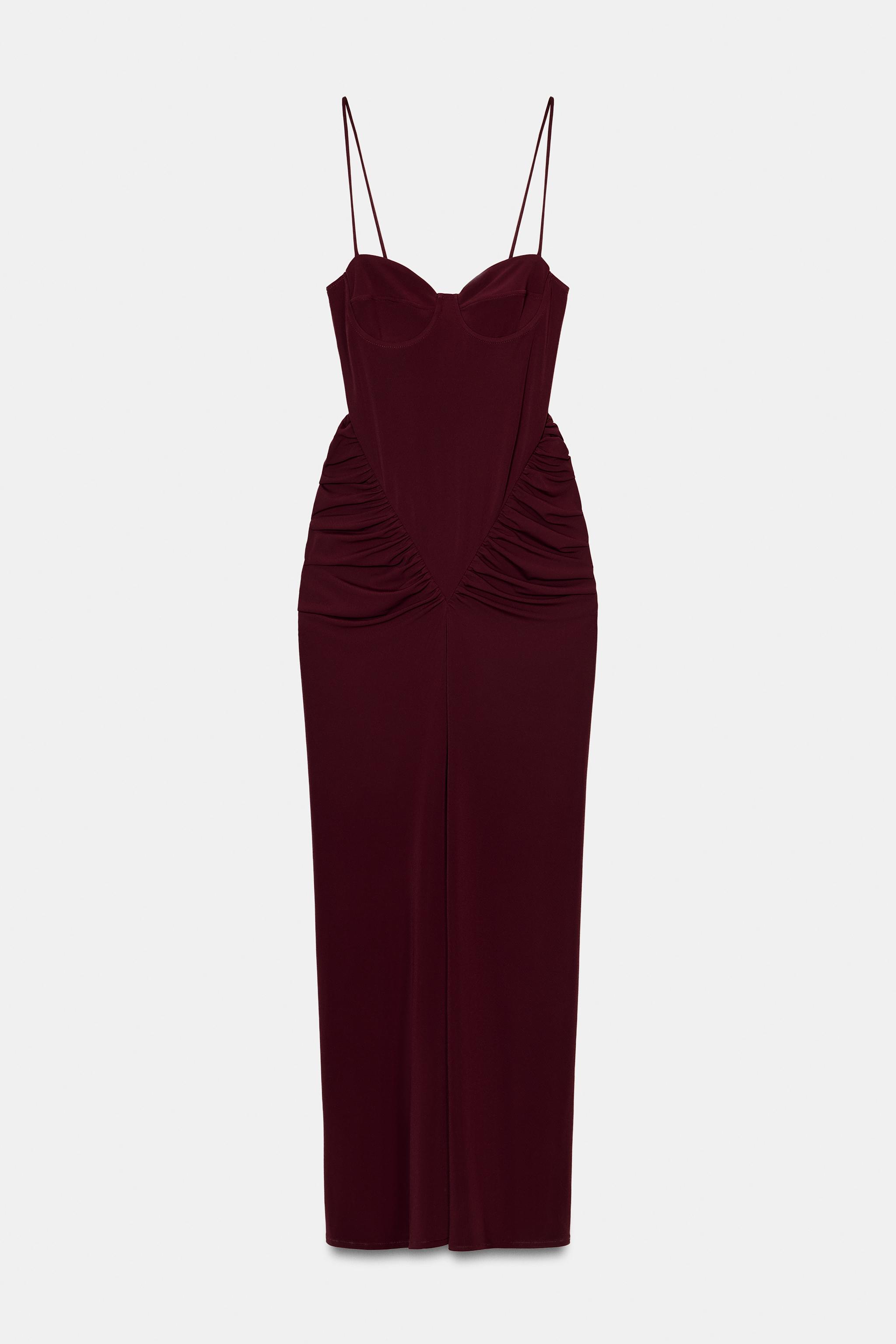 ROBE CORSET DRAPÉE