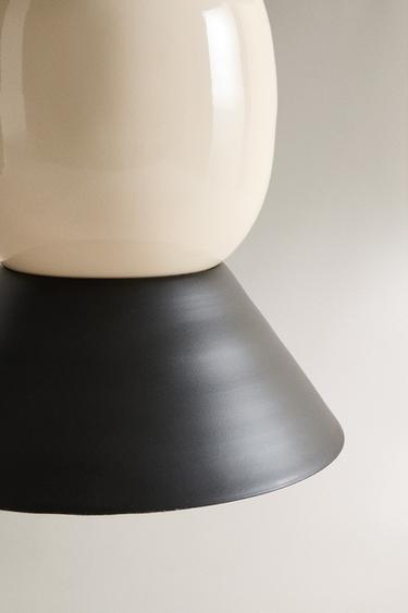 SHINY AND MATTE SIDE TABLE X COLLAGERIE - Green by Zara - Image 3