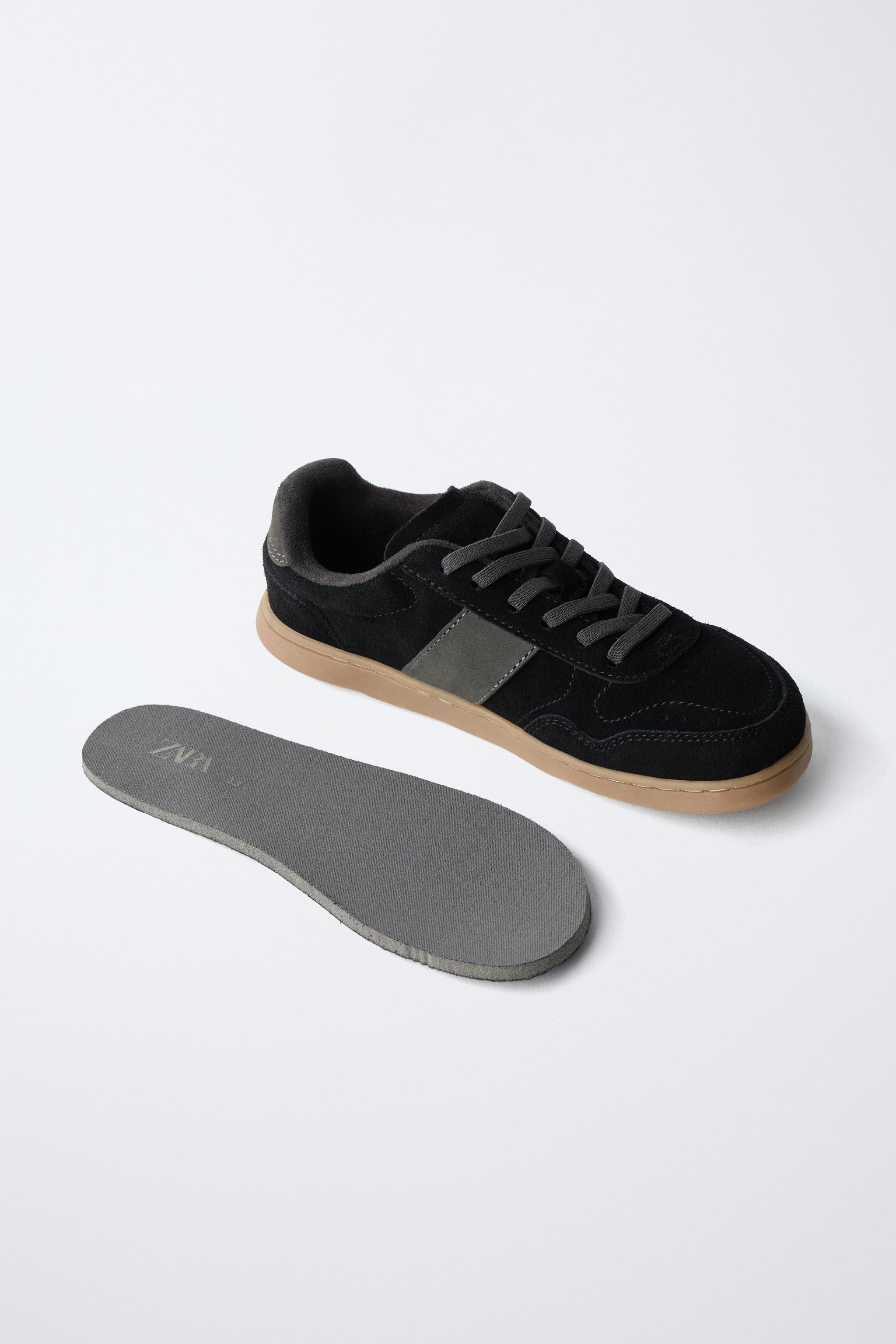 BASKET BAREFOOT EN CUIR