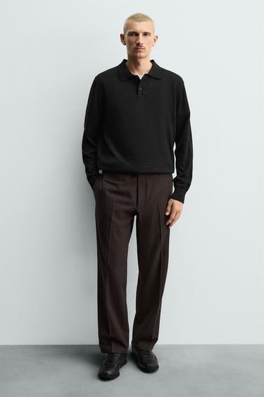 ZAPATILLA PIEL CASUAL - Negro de Zara - Imagen 0