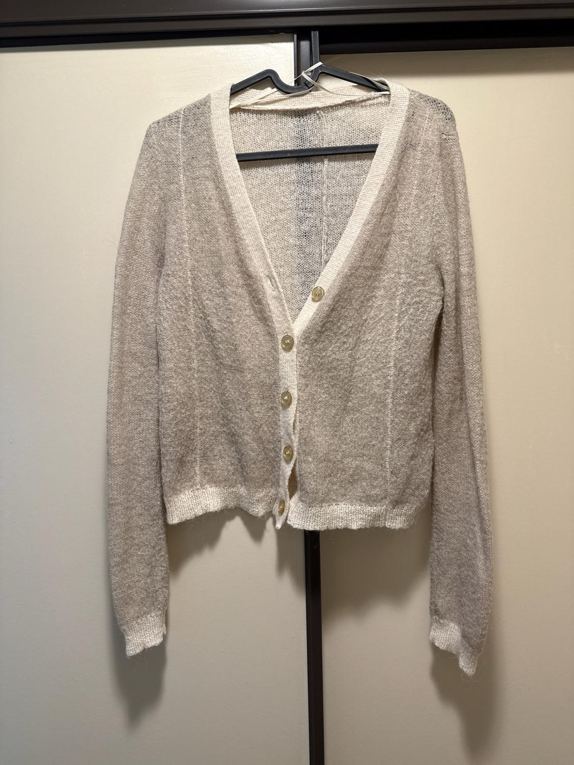 COMBINATION KNIT CARDIGAN - Image 3