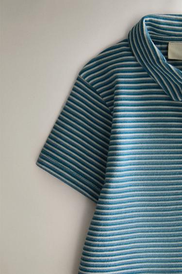 GRENOUILLÈRE ENFANT RAYURES - Bleu de Zara - Image 3