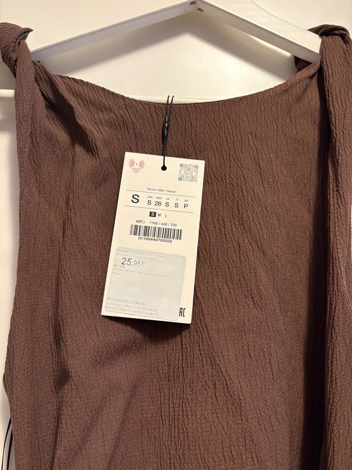 TEXTURED LONG DRESS - Image 3