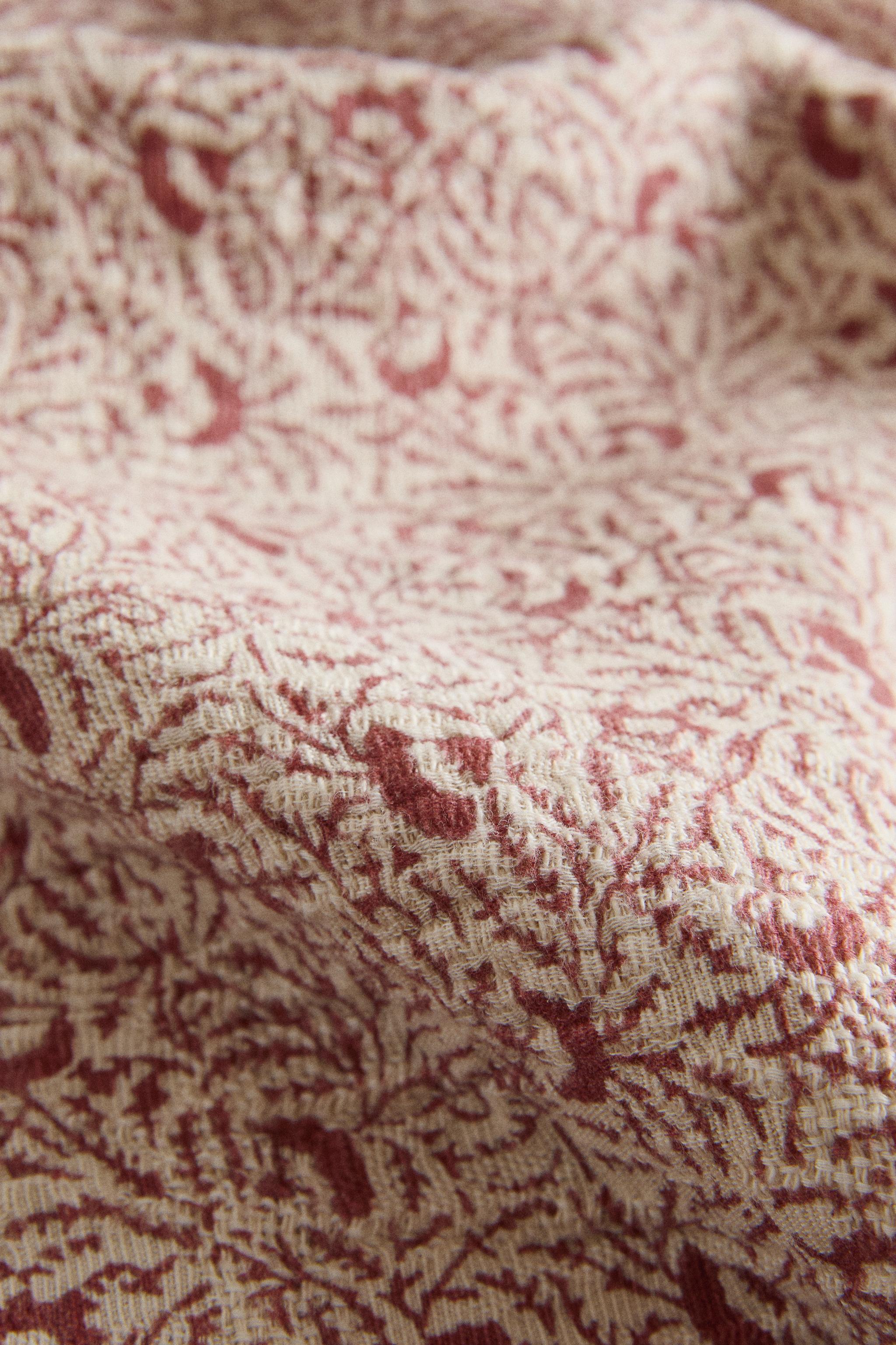 COUVRE-LIT COTON LIN BRANCHES