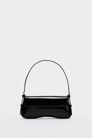 BOLSO DE HOMBRO SOLAPA - Negro de Zara