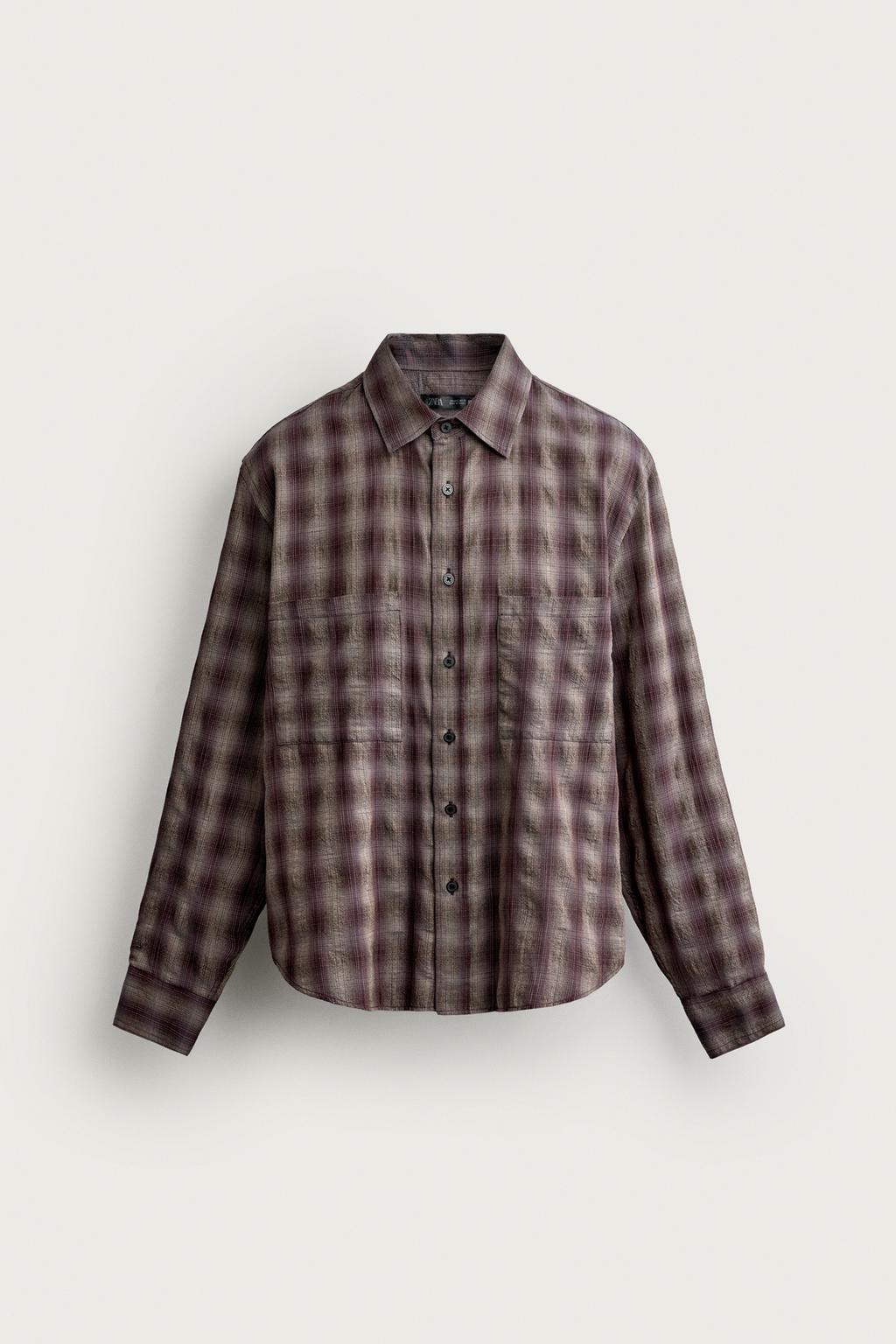 CHECK POCKET SHIRT