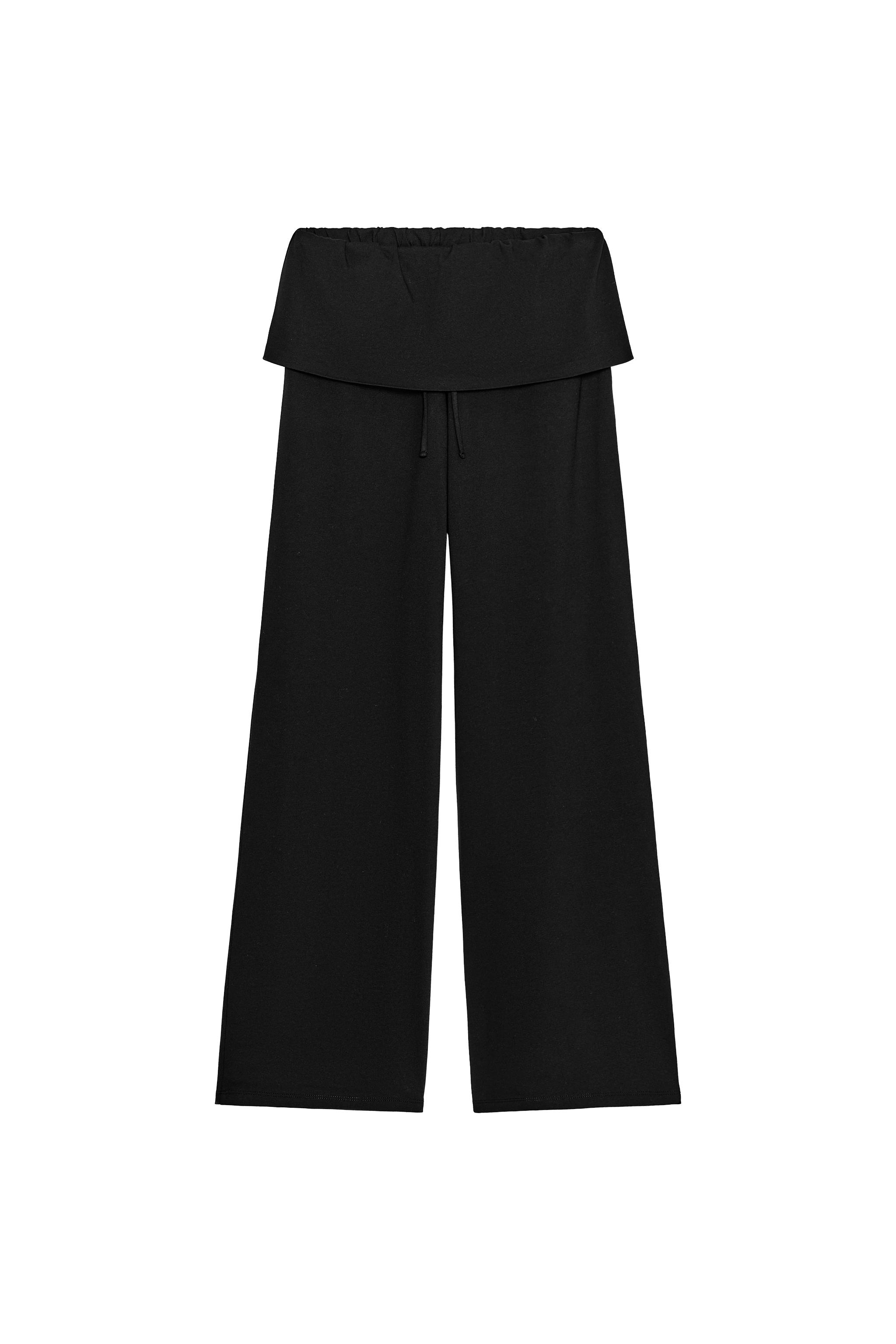HEAVY COTTON SASH PANTS - Black | ZARA United States
