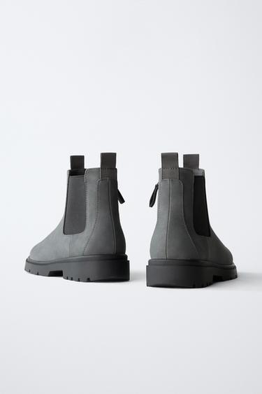 BOTTINE ÉLASTIQUE - Gris de Zara - Image 4