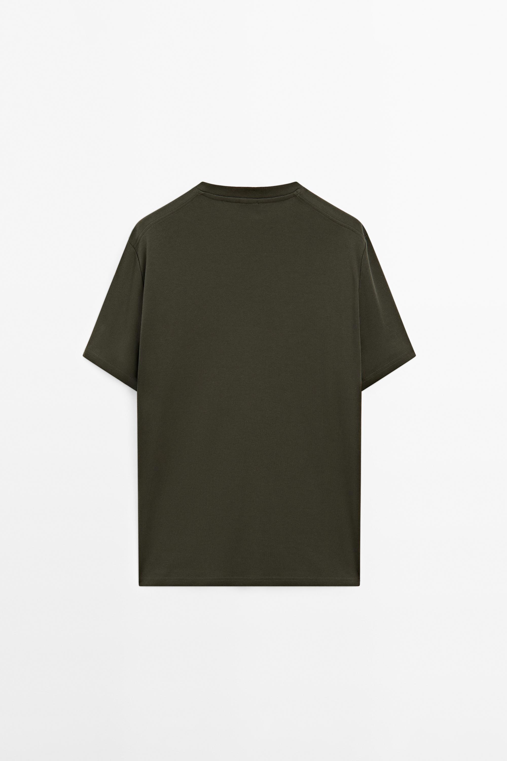100% mercerised cotton T-shirt