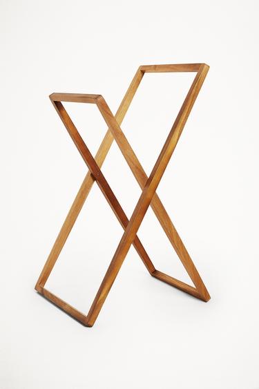 PORTE-SERVIETTES BOIS D'ACACIA - Marron de Zara - Image 5