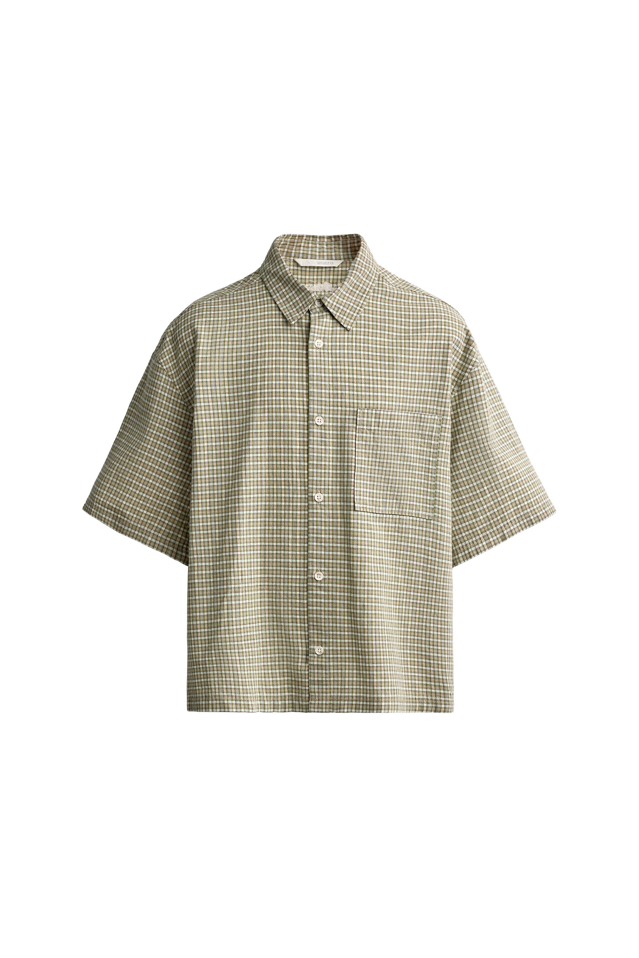 CAMISA BOXY FIT CUADROS