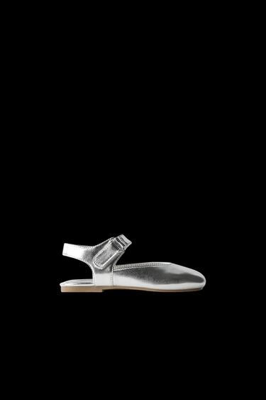 BAILARINA DESTALONADA - Plata de Zara - Imagen 0