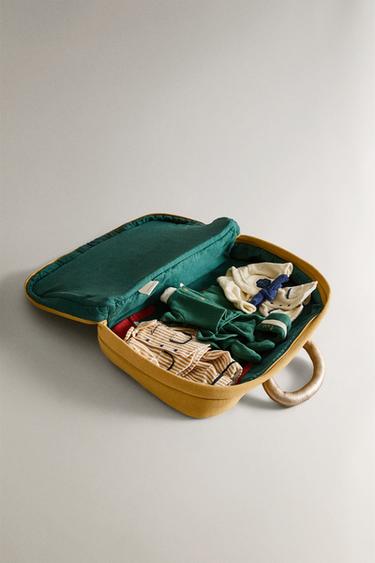 JOUET ENFANT MALLETTE VÊTEMENTS LIMONCELLA X THE ANIMALS OBSERVATORY - Jaune de Zara - Image 1