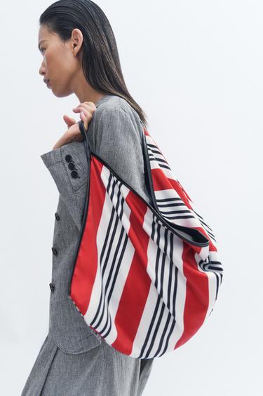 MAXI SAC IMPRIMÉ - Rouge de Zara