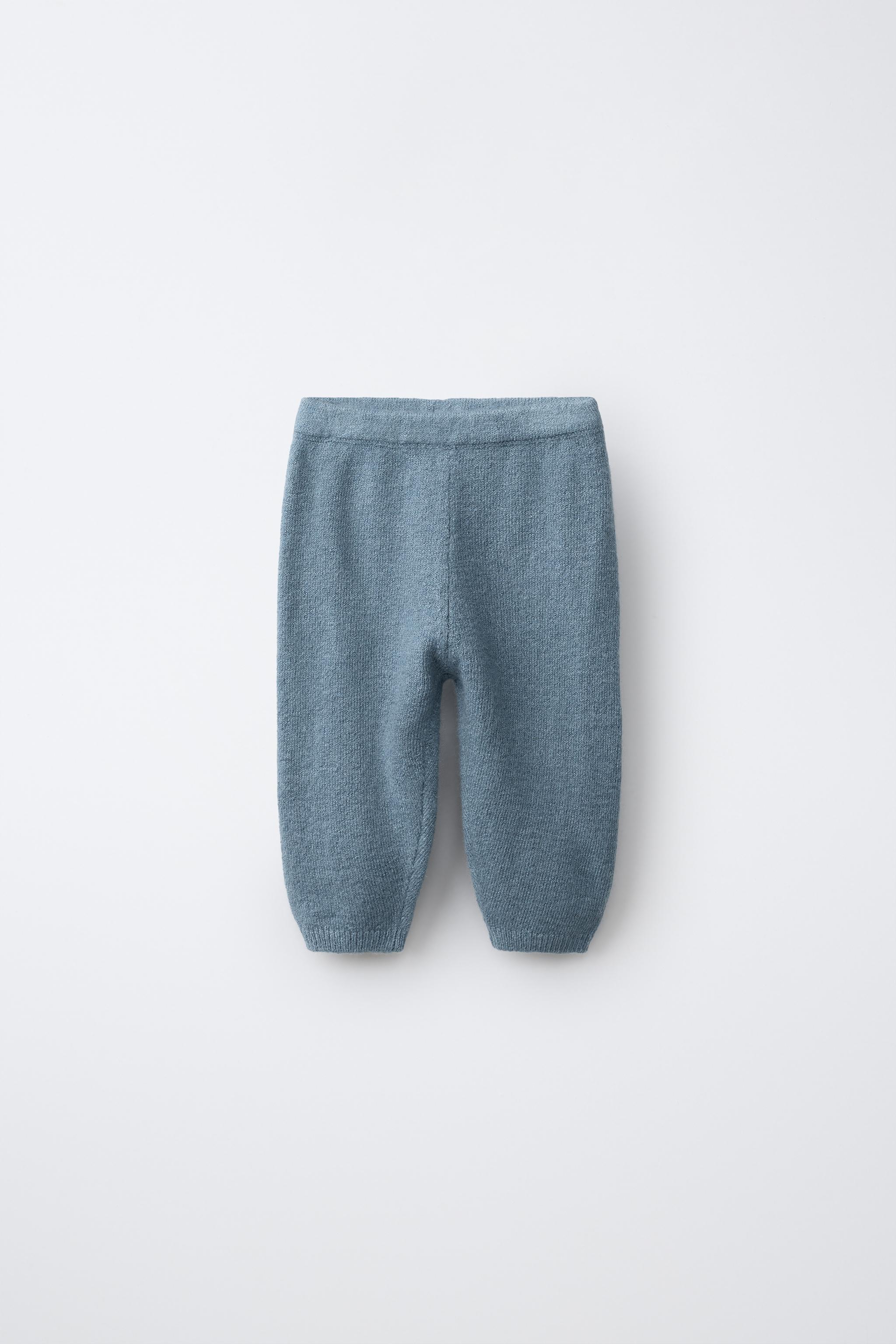 PLAIN KNIT PANTS