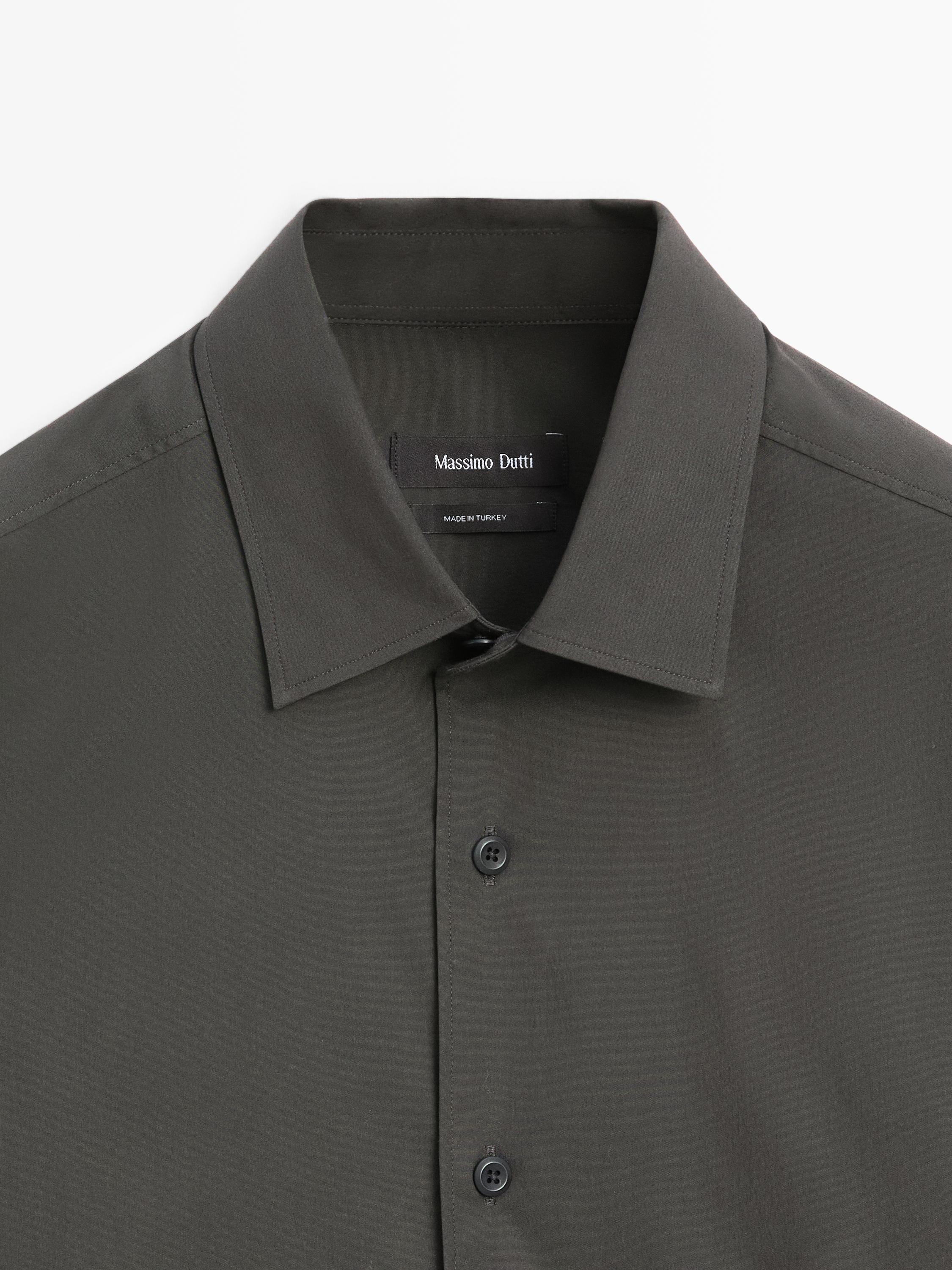Slim fit stretch shirt